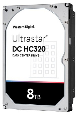 Жесткий диск 8Tb WD ULTRASTAR 256MB 7200RPM HUS728T8TAL5204 (0B36400) упаковка вскрытая