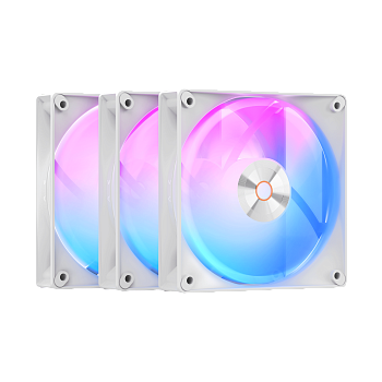 Вентилятор для корпуса Ocypus Delta F12 WH ARGB 3-IN-1 (Delta-F12-WH3AM00X-GL)