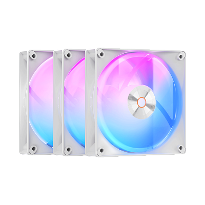Вентилятор для корпуса Ocypus Delta F12 WH ARGB 3-IN-1 (Delta-F12-WH3AM00X-GL)