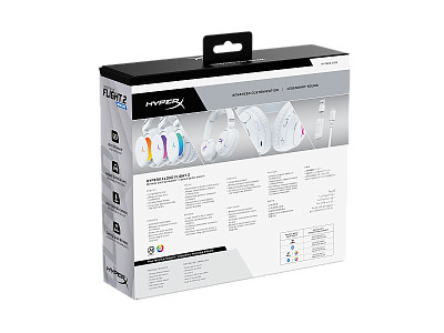 Гарнитура HyperX Cloud Flight 2 Wireless - White (B5VC5AA)