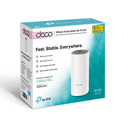 Беспроводная MESH-система Wi-Fi TP-Link Deco E4 1-pack (Deco E4 (1-pack))