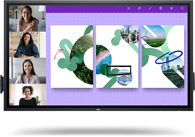 Монитор Dell Pro 65 Plus 4K Touch Monitor P6524QT (210-BJKJ)