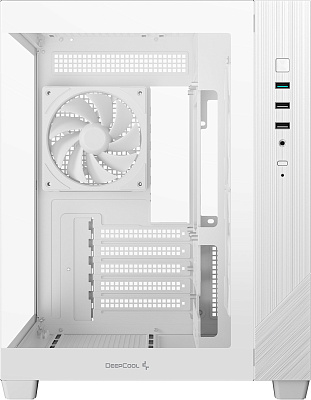 Компьютерный корпус Deepcool CG330 3F WH (R-CG330-WHNGM3-G)