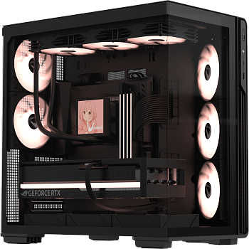 Компьютерный корпус Formula V Crystal Z7 PA Black (Crystal Z7 PA Black)