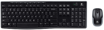Клавиатура + мышь Logitech MK270, Black (920-004518)