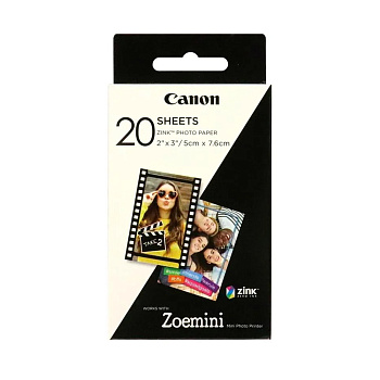 Фотобумага Canon ZINK PAPER ZP-2030 20 SHEETS EXP HB (3214C002AA)