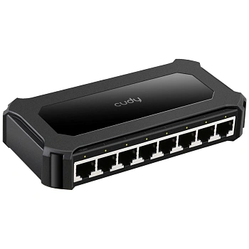 Коммутатор гигабитный  8-портовый CUDY GS108D  (GS108D) Коммутатор гигабитный  8-портовый CUDY GS108D  (GS108D)