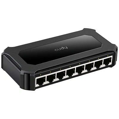 Коммутатор гигабитный  8-портовый CUDY GS108D  (GS108D)