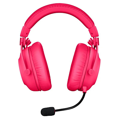 Наушники-гарнитура беспроводная Logitech G PRO X 2, розовый (981-001275)