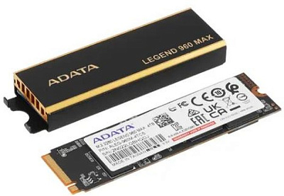 Твердотельный накопитель SSD 4TB Adata Legend 960 MAX, M.2, PCIe 4.0 (ALEG-960M-4TCS)