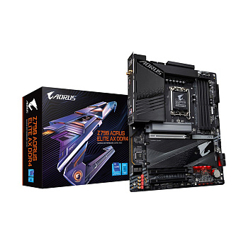 Материнская плата GIGABYTE Z790 AORUS ELITE AX DDR4, LGA1700 (Z790 AORUS ELITE AX DDR4) Материнская плата GIGABYTE Z790 AORUS ELITE AX DDR4, LGA1700 (Z790 AORUS ELITE AX DDR4)