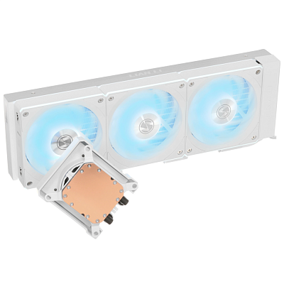 Водяное охлаждение для CPU Lian Li HydroShift II LCD-S 360 CL - White (G89.GHS2LCDS36CW.00)