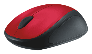 Компьютерная мышь   Logitech беспроводная M235 Red (910-002496)