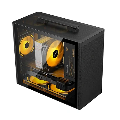 Компьютерный корпус Huntkey A320G, Black (A320G Black)