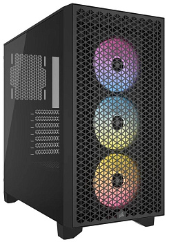 Корпус Corsair 3000D AIRFLOW RGB Tempered Glass без БЖ (CC-9011255-WW)