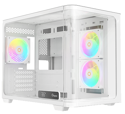 Корпус Ocypus Iota C50 WH Curve ARGB Digital (Iota-C50-WHD300CD-GL)