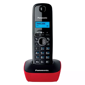 Радио-телефон Panasonic KX-TG1611CAR, Red (KX-TG1611CAR/RUR)