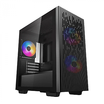 Компьютерный корпус Deepcool MATREXX 40 3FS DP-MATX-MATREXX40-3FS Чёрный (DP-MATX-MATREXX40-3FS)