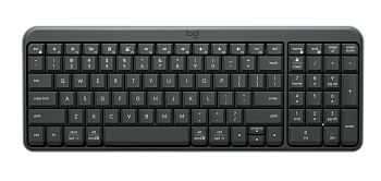 Клавиатура Logitech K250 Wireless, BT 5.1, Черный (920-013452)