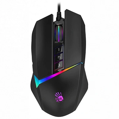  Мышь игровая Bloody W60-Max Stone Black (W60-Max Stone Black)