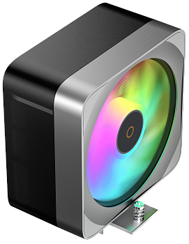 Вентилятор для процессора Ocypus Delta A40 EX BK ARGB, Черный (Delta-A40-BK1NAWN00E-GL)