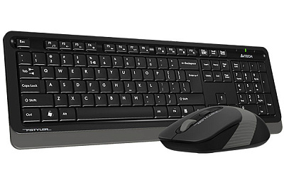 Клавиатура+мышь беспроводная A4tech Fstyler FG1010S-Grey  (Fstyler FG1010S-Grey )
