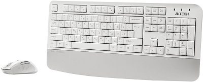 Клавиатура+мышь беспроводная A4tech Fstyler FG2500S Plus - White (A4T FG2500SPlus White)
