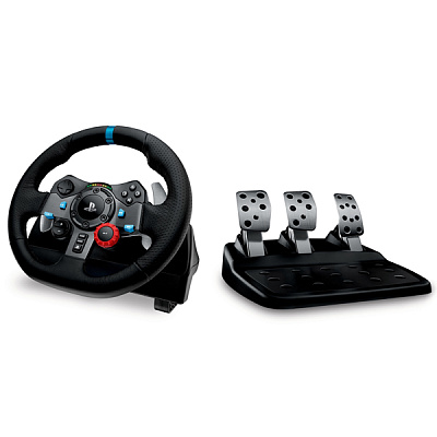 Игровой руль Logitech G29 Driving Force с педалями (941-000112)