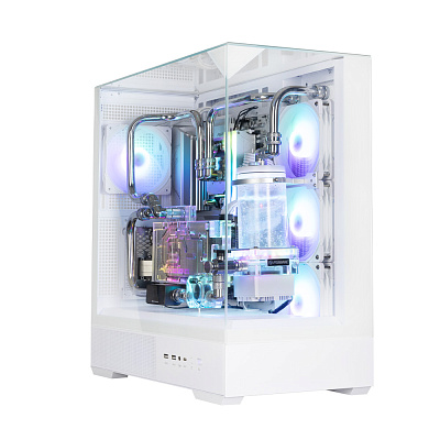 Компьютерный корпус Zalman P40 Prism Plus White (P40 Prism Plus White)