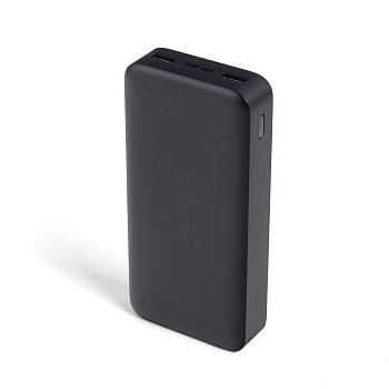 Портативный внешний аккумулятор Xiaomi Redmi Power Bank 20000mAh Черный (PB200LZM)