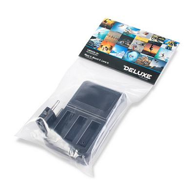 Зарядка для 3 батарей GoPro Hero 4 от USB Deluxe DLGP-404 (DLGP-404)