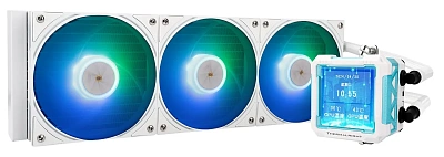 Кулер с водяным охлаждением Thermalright Frozen Warframe PRO 360 WHITE ARGB (TL-P12W-S)