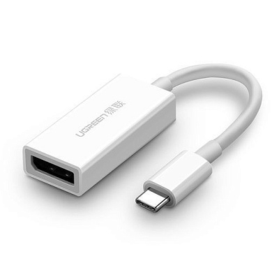 Адаптер UGREEN MM130 USB-C to DP Female, 40372 (40372)