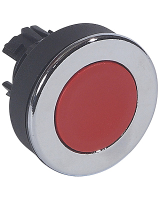 Legrand 023814 Osmoz гол.кнопки 30мм КРАСН, потайн. без фикс. (023814)