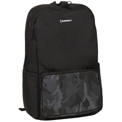 Рюкзак для ноутбука 15.6" Sumdex PON-282BL, Black, полиэстер (PON-282BL)