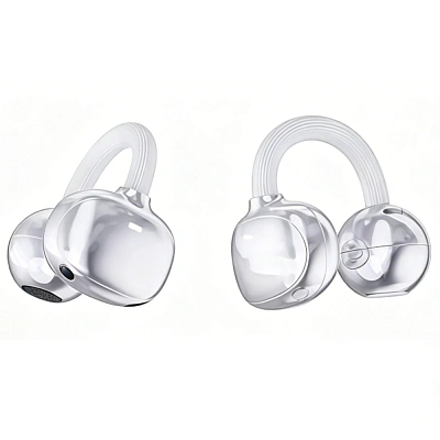 TWS Наушники ARG Earbuds Clip HW01, White (HW01/WH)
