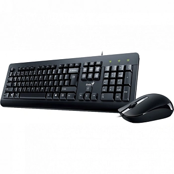 Клавиатура Genius KM-160, Black, +мышь DX-160 (31330001430/31330001415)