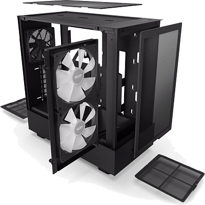 Корпус NZXT H5 Flow RGB (CC-H51FB-R1)