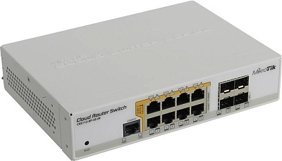 Коммутатор Mikrotik CRS112-8P-4S-IN (CRS112-8P-4S-IN)