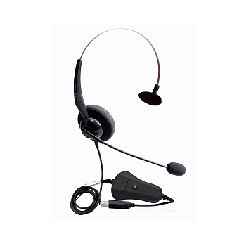 Проводная гарнитура VT1000-D USB, Дуо Узкополосный звук (VT1000 USB old)