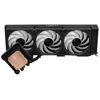 Водяное охлаждение для CPU Lian Li HydroShift II LCD-S 360 CL - Black (G89.GHS2LCDS36CB.00)