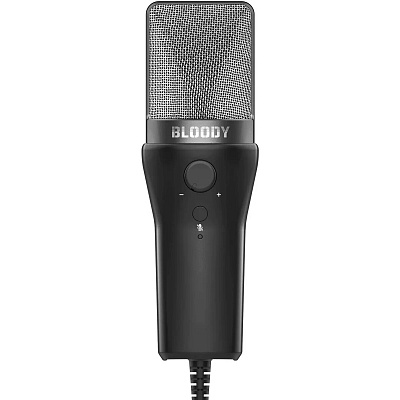 Микрофон A4Tech Bloody GM20, USB, Black (GM20)