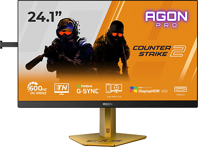 Монитор AOC CS24A 24.1", черный-оранжевый (CS24A)