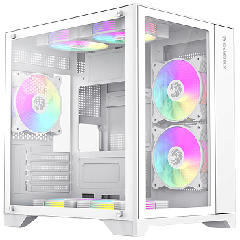 Компьютерный корпус Gamemax Infinity Mini 7 ARGB Fans + Controller White (9101-0000R00190) (9101-0000R00190/9101-0000R0211)