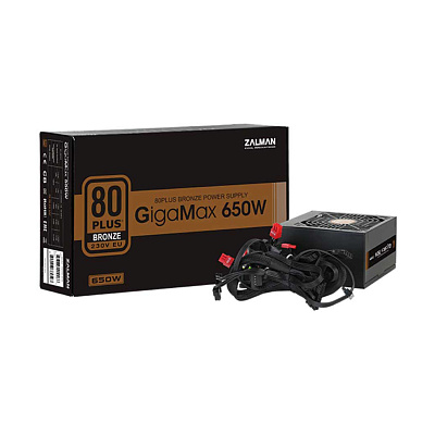 Блок питания Zalman GigaMax 650W ZM650-GVⅡ Bronze (ZM650-GVII)