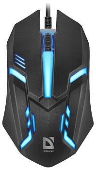 Компьютерная мышь проводная Defender Hit MB-550 черный (52550)