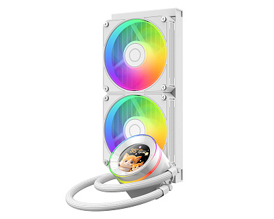 Водяное охлаждение для процессора ID-COOLING SL240 V2 WHITE (SL240 V2 WHITE)