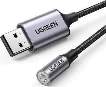 Кабель USB 2.0 на Audio 3.5mm, Mic CM477 (30757)