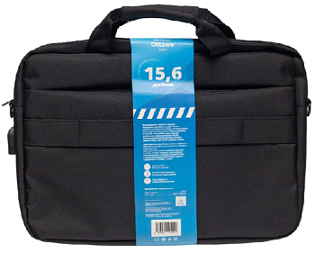 Сумка для ноутбука 15.6" Deluxe Ottawa (A7919), Black, полиэстер (OTTAWA (A7919))