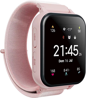Детские смарт-часы Canyon Alfie KW-37, Pink (CNE-KW37PP)